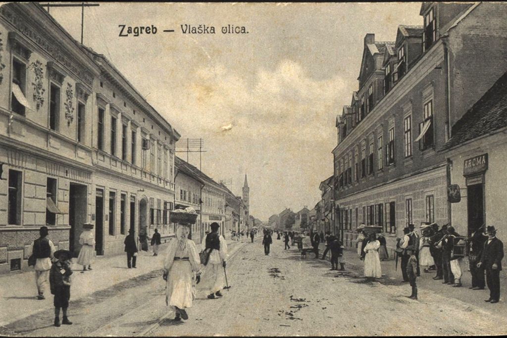 Vlaška ulica 1907. godine A